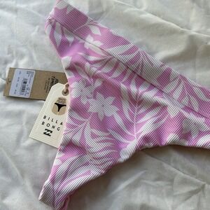 NWT Billabong Bikini Bottom Small Sweet Waves High‎ Maya Ultra Skimpy Coverage
